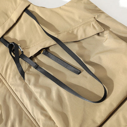 Herren Outdoor-Weste Wasserdicht mit Kapuze und Taschen
