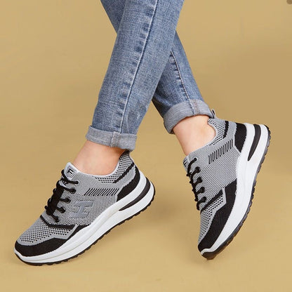 Damen Laufschuhe atmungsaktiv Stoßdämpfend Sneaker
