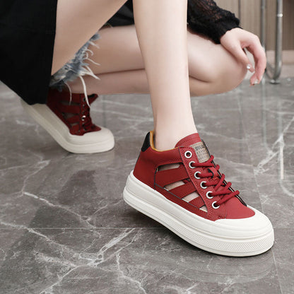 Damen Sneaker High-Top atmungsaktiv rutschfest