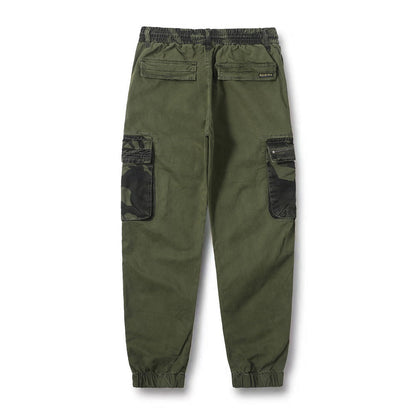 Herren Cargo-Hose Mit Reißverschlusstaschen Elastisch Praktisch