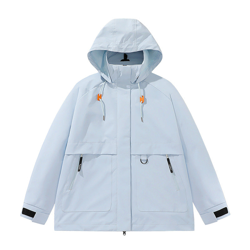 Herren Freizeitjacke Funktionell Verstellbar Mit Großen Taschen