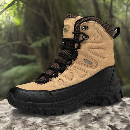 Wanderstiefel Herren rutschfest mit Knöchelschutz Waterproof - BerlinGlamour