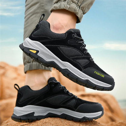 Wanderschuhe Herren robust atmungsaktiv Trekking Schuhe