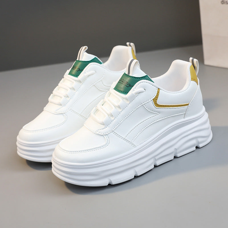 Damen Sneaker Hoch Sohle Atmungsaktiv Sportlich