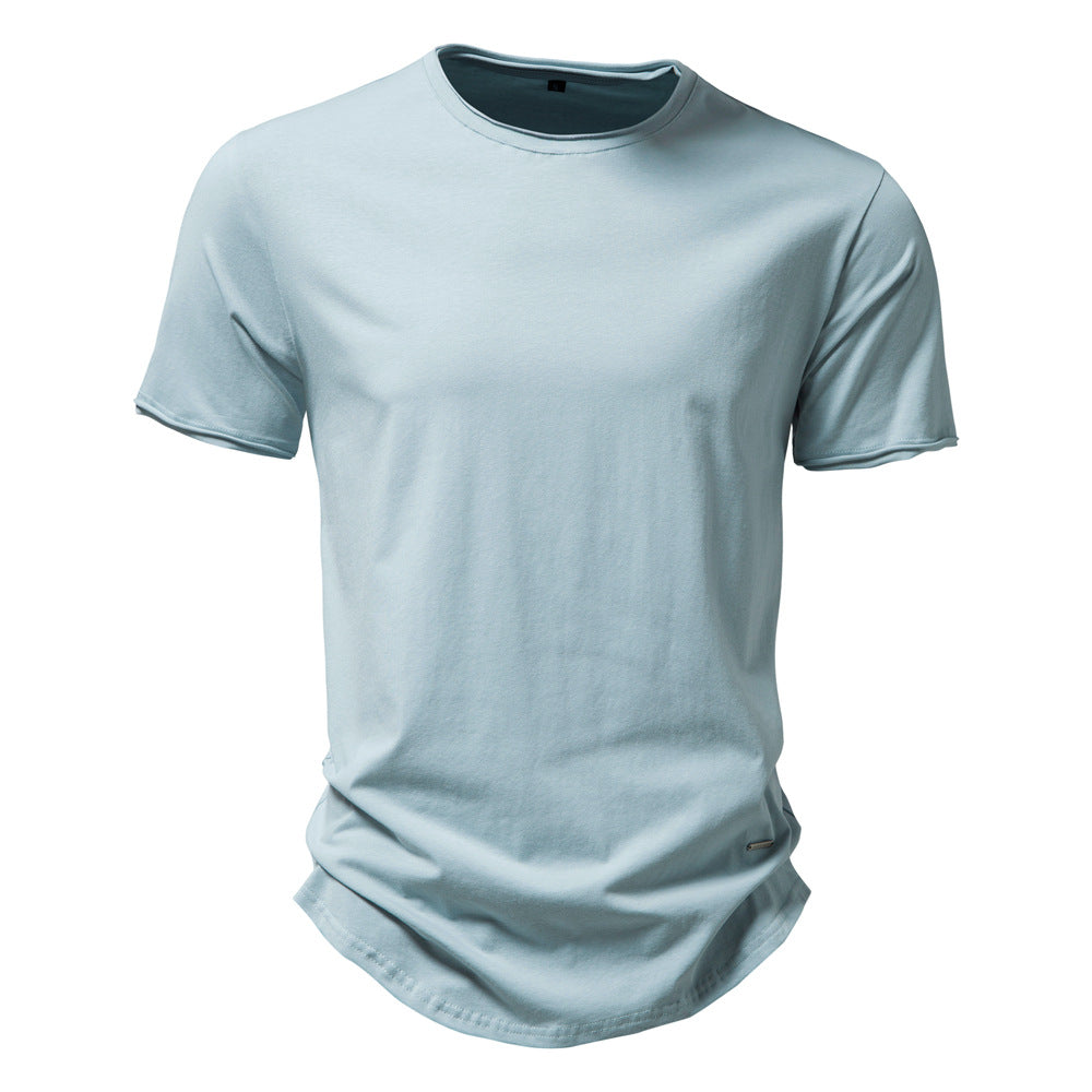 Herren T-Shirt Baumwolle Modern Trendig Schnitt