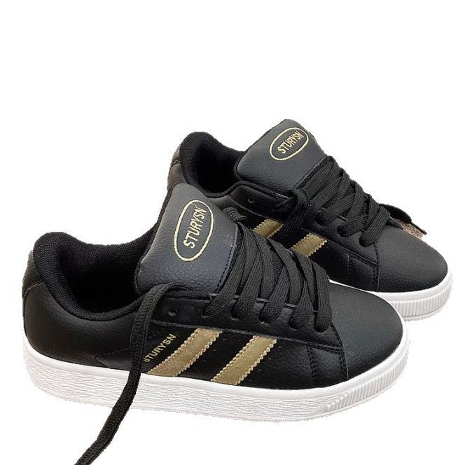 Damen Sneaker Sportlich Robust Klassisch