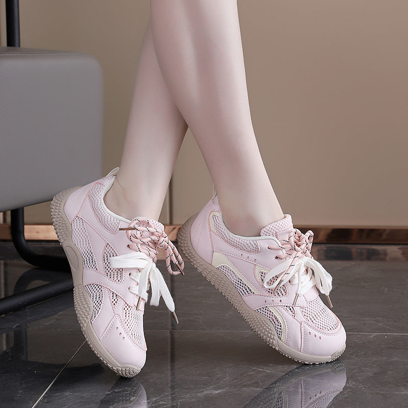 Damen Sneaker Atmungsaktiv Sportlich Schnürsystem Comfort - BerlinGlamour