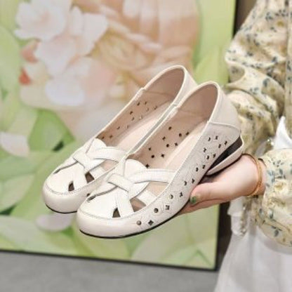 Damen Halbschuhe Elegante Cut-Outs Komfort Damenschuhe