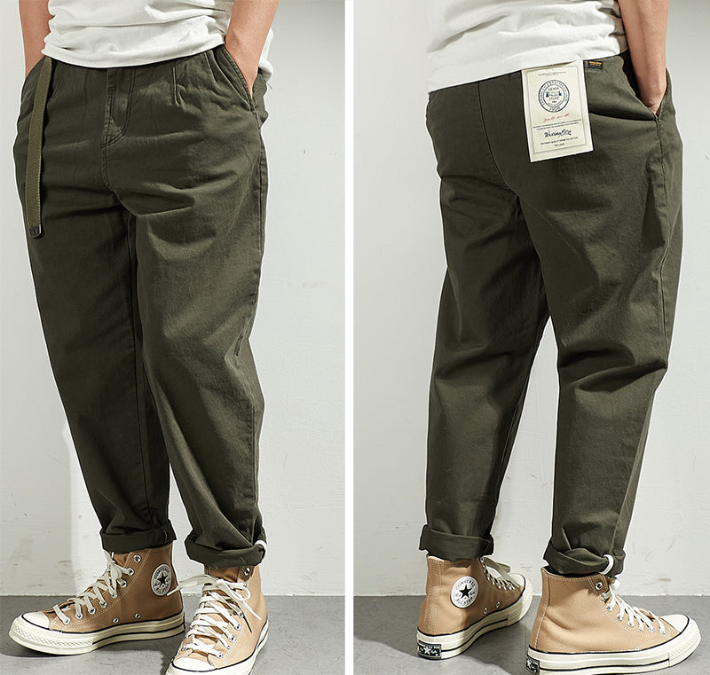 Herren Cargo-Hose Bequem Verstellbar Mit Tiefen Taschen