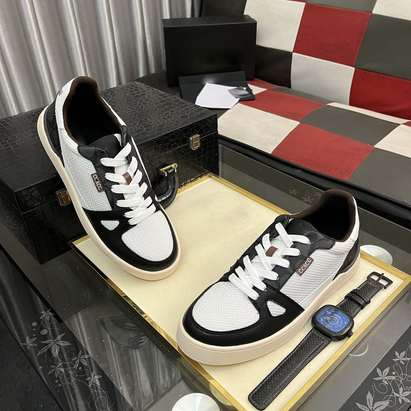 Damen Sneaker Atmungsaktiv Mesh Rutschfest Moderne Lifestyle Schuhe - BerlinGlamour