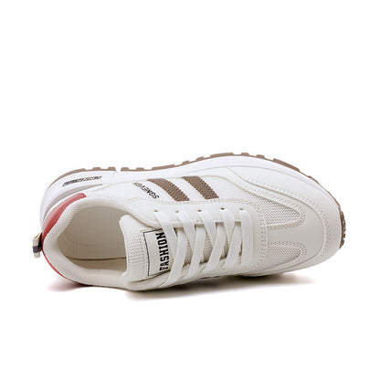 Damen Sneaker Sportlich atmungsaktiv Laufsohle