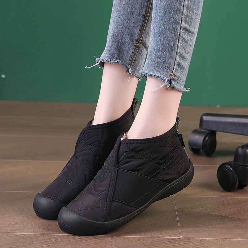 Damen Stiefeletten Warm Isoliert Rutschfest Winter