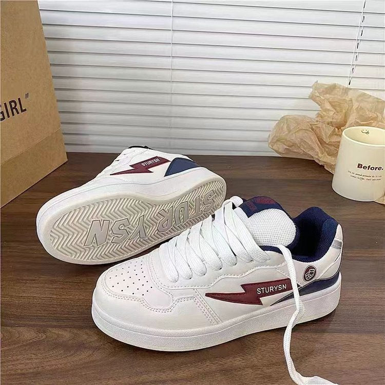 Damen Sneaker Sportlich Elegant Komfortabel Laufsohle