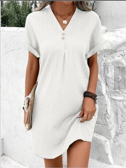 Elegantes Sommerkleid Berlin Chic Kurz