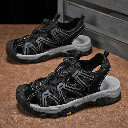 Damen Sport Sandalen Mesh Schnellschnürsystem