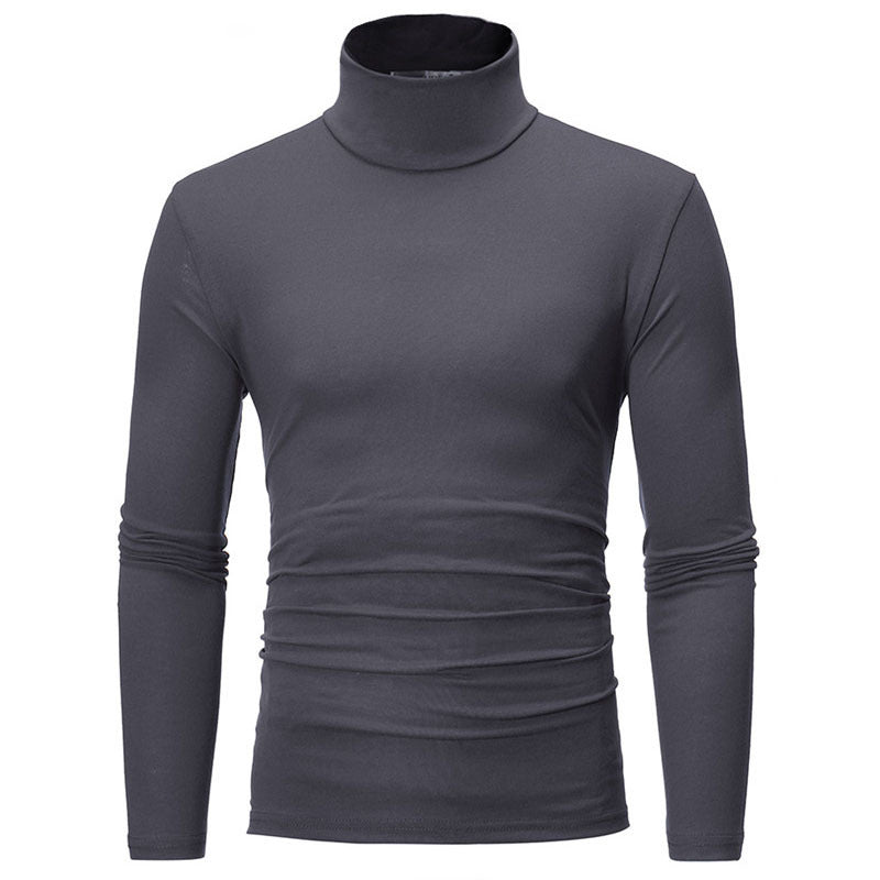 Rollkragenpullover Herren Modern Strick