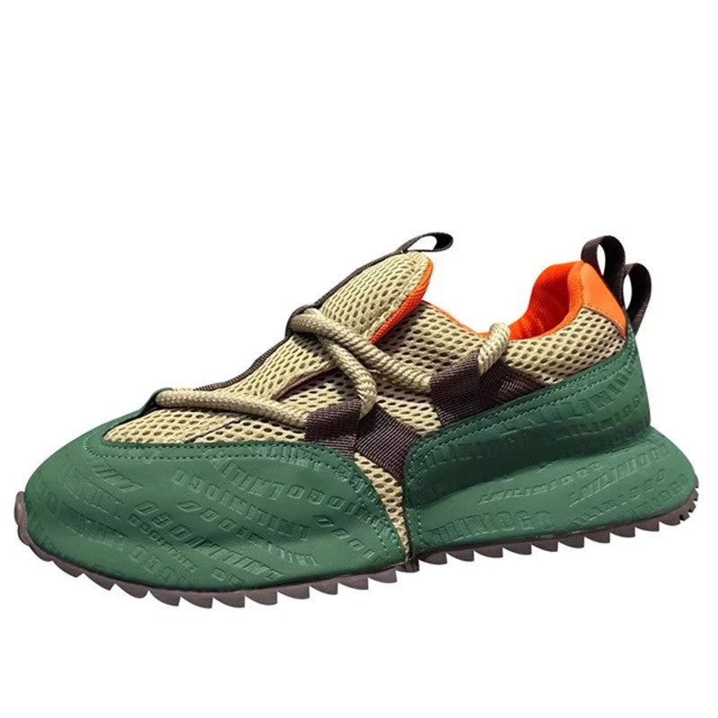 Damen Sneaker Sportlich Mesh Bequem Laufsohle