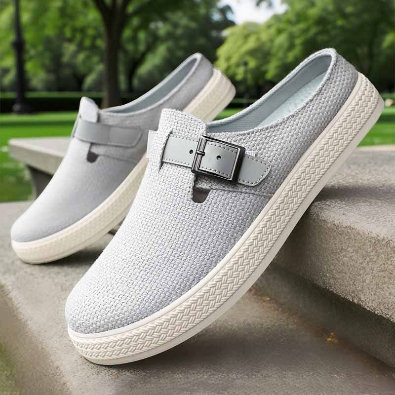 Damen Clogs Bequem Verstellbar mit Schnalle - BerlinGlamour