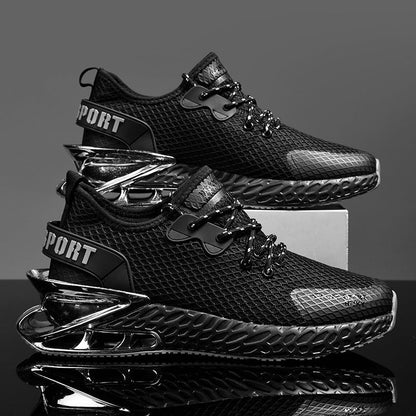 Damen Sneaker Sportlich Luftdämpfend Bequem