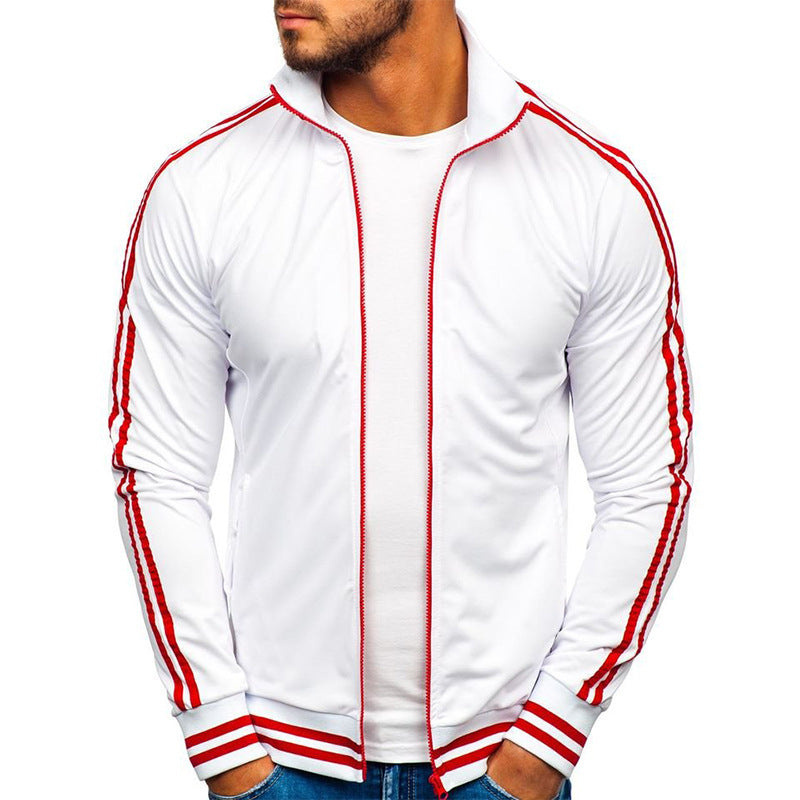 Herren Sportjacke Functional Wasserabweisend Schwarz - BerlinGlamour