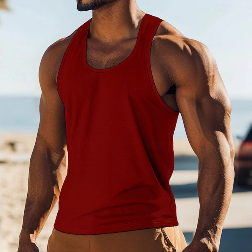 Herren Sport Tanktop Leicht Modern Atmungsaktiv