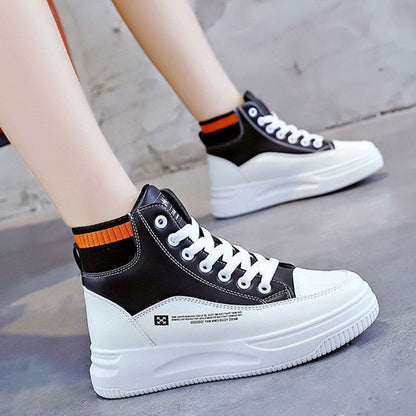 Damen Sneaker Hochtop Weich Bequem Modern Damen Schuhe