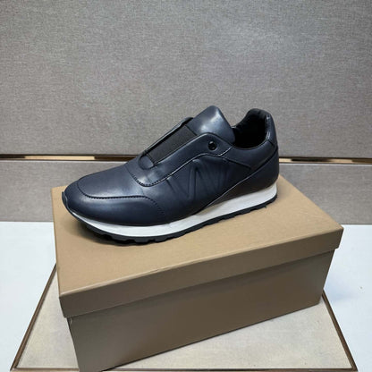 Damen Sneaker Slip-On Sportschuhe Elastisch Rutschfest