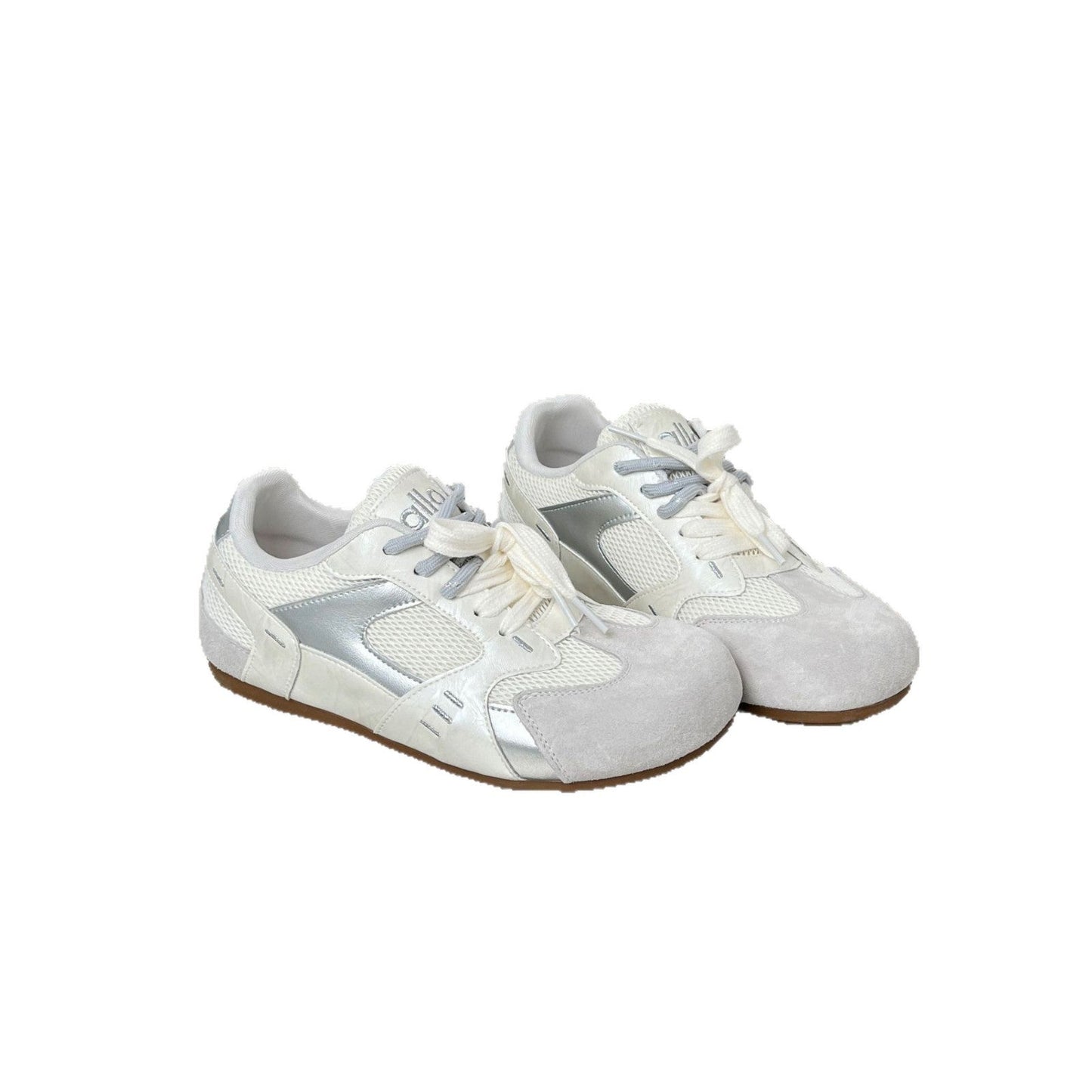 Damen Sport Schuhe atmungsaktiv Mesh Wildleder