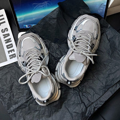 Damen Sneaker Laufschuhe Atmungsaktiv Komfortabel