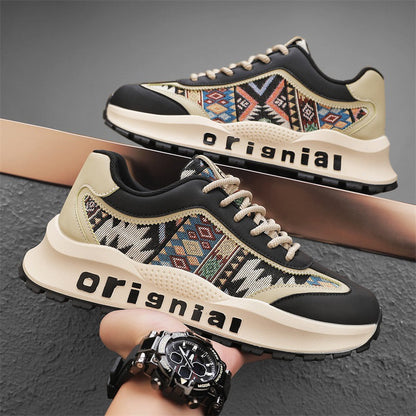 Damen Sneaker Ethnisches Muster Sportschuhe Bequem