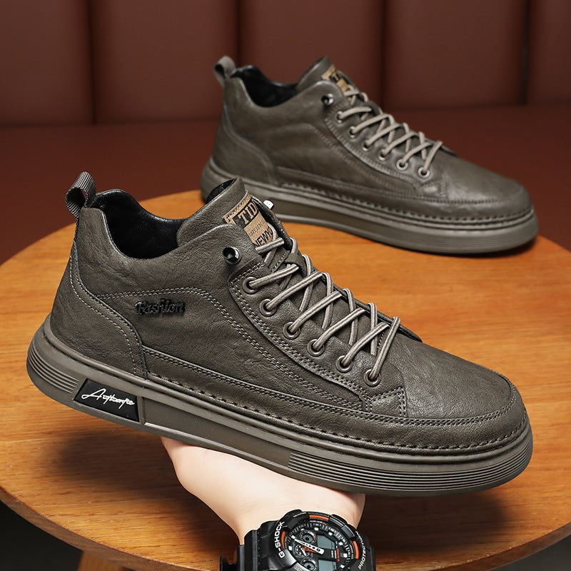 Damen Sneaker Hoch High-Top Lässig Mode