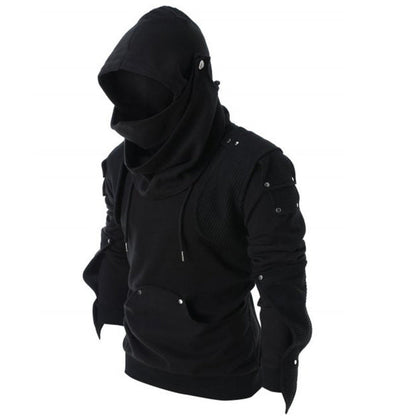 Herren Sweatjacke Kapuzenjacke Modern Stehkragen