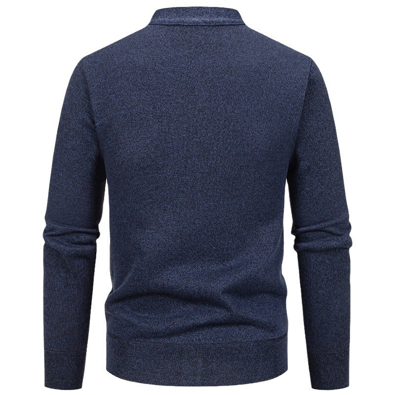 Herren Strickjacke Klassisch mit Taschen Modern