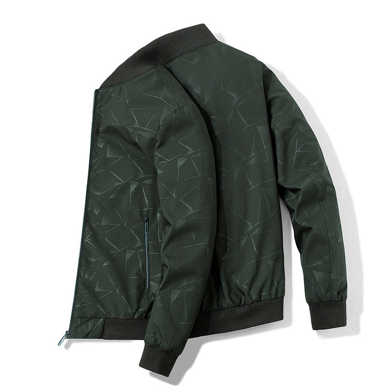 Herren Sweatjacke Grafik Muster Modern Style - BerlinGlamour