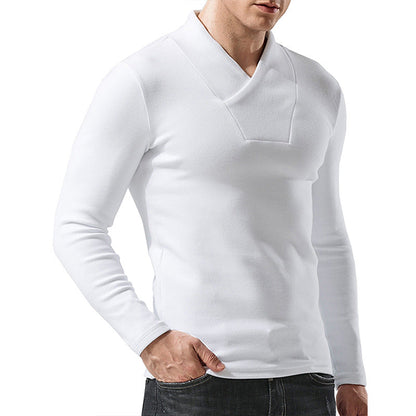 Herren Pullover Moderner Kragen Feine Struktur