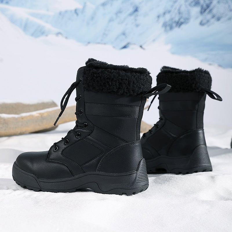 Damen Winterstiefel Warm Isoliert Rutschfest Schnee Stiefel