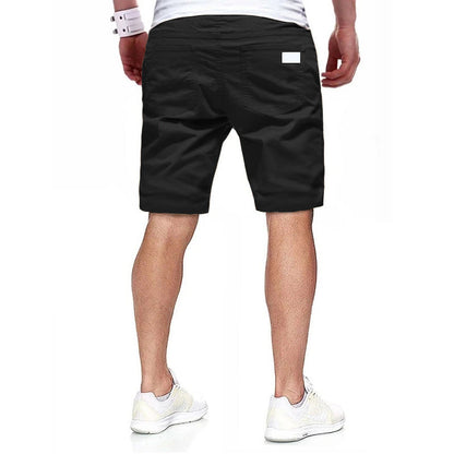 Herren Cargoshorts Bequem Elastisch Mit Seitentaschen