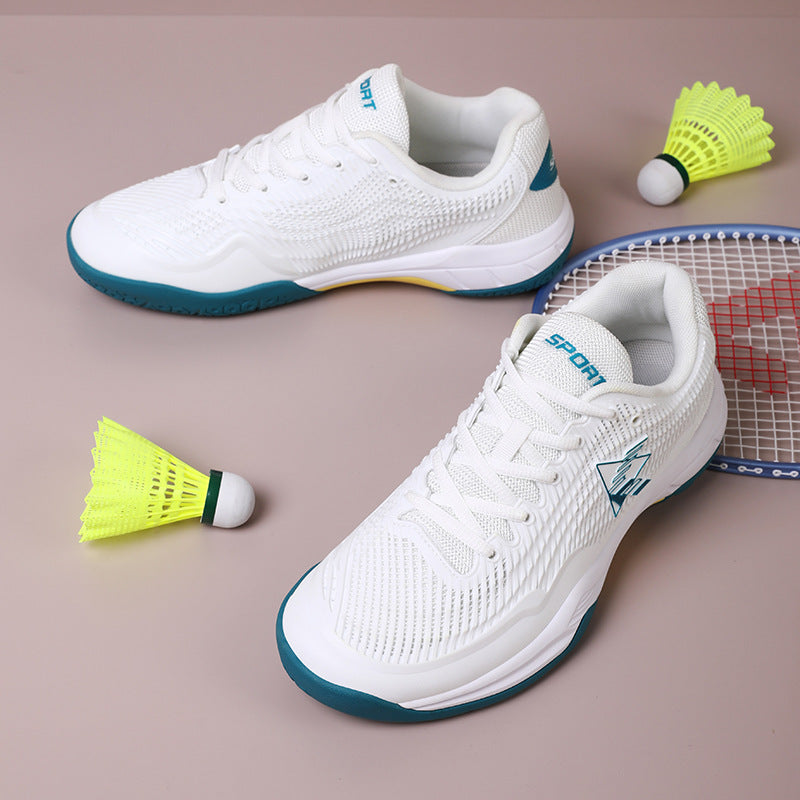 Damen Badmintonschuhe Sportlich Leicht Atmungsaktiv