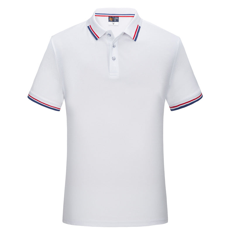 Herren Poloshirt Atmungsaktiv Modern Kontrast Details