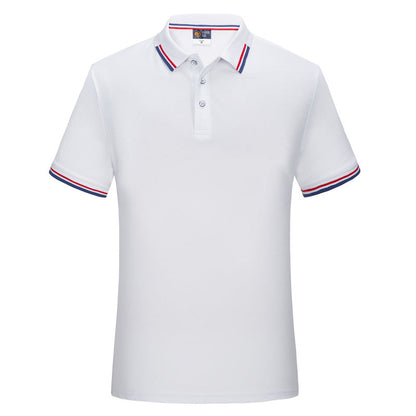 Herren Poloshirt Atmungsaktiv Modern Kontrast Details