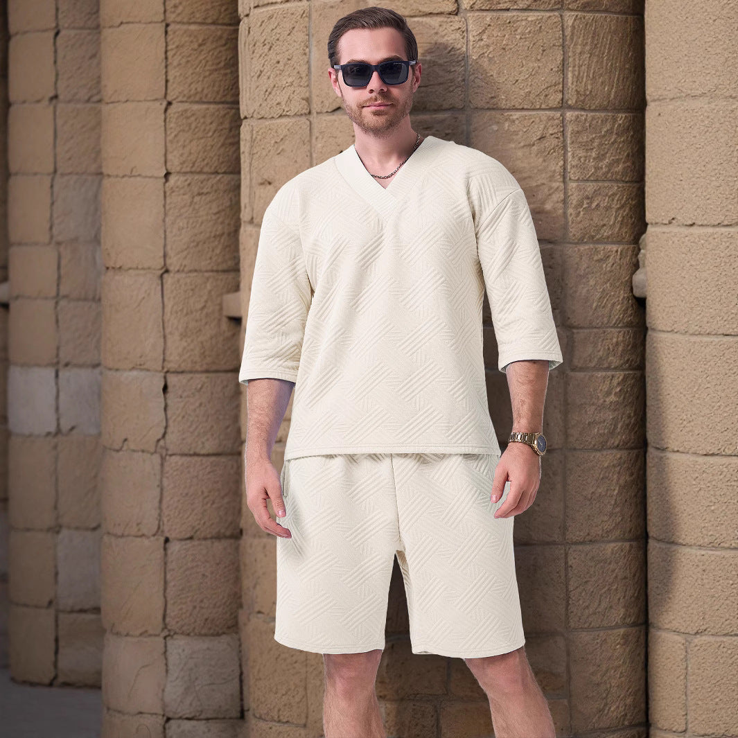 Herren Sportbekleidung Set Oberteil Shorts Laufsport - BerlinGlamour