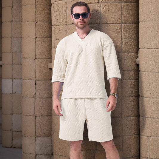 Herren Sportbekleidung Set Oberteil Shorts Laufsport - BerlinGlamour