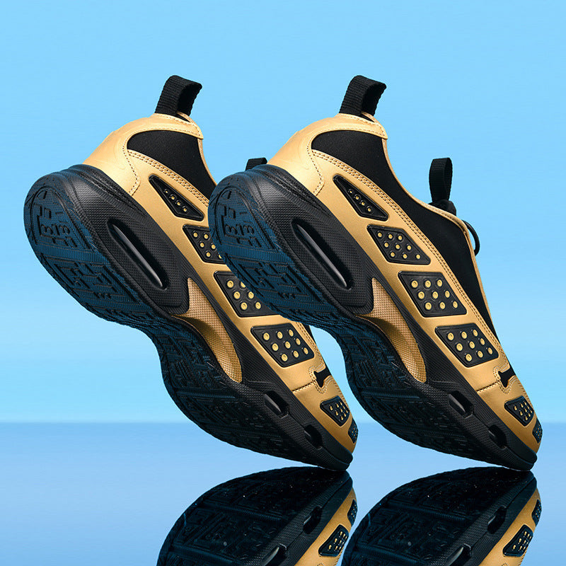 Damen Sneaker Sportlich Atmungsaktiv Anti-Rutsch Sohle