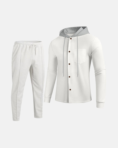 Herren Hoodie Kapuze Freizeitjacke Sportlich Modern