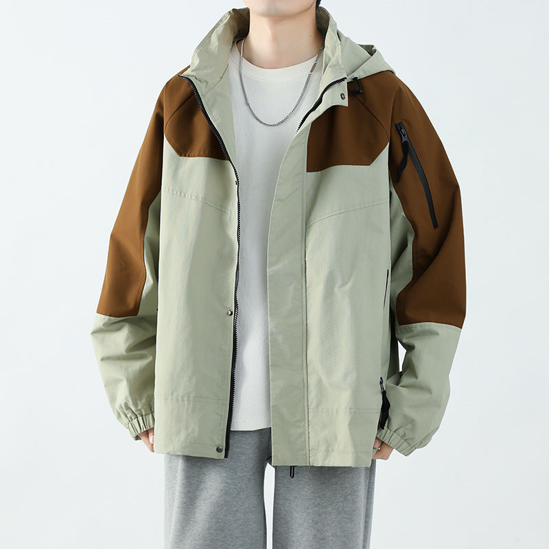 Wasserabweisende Outdoorjacke Unisex Winddicht