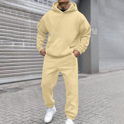 Herren Kapuzenanzug Bequem Sportlich Modern