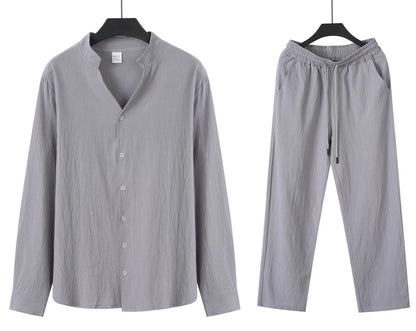 Herren Schlafanzug Set Bequem Stylisch 2-teilig