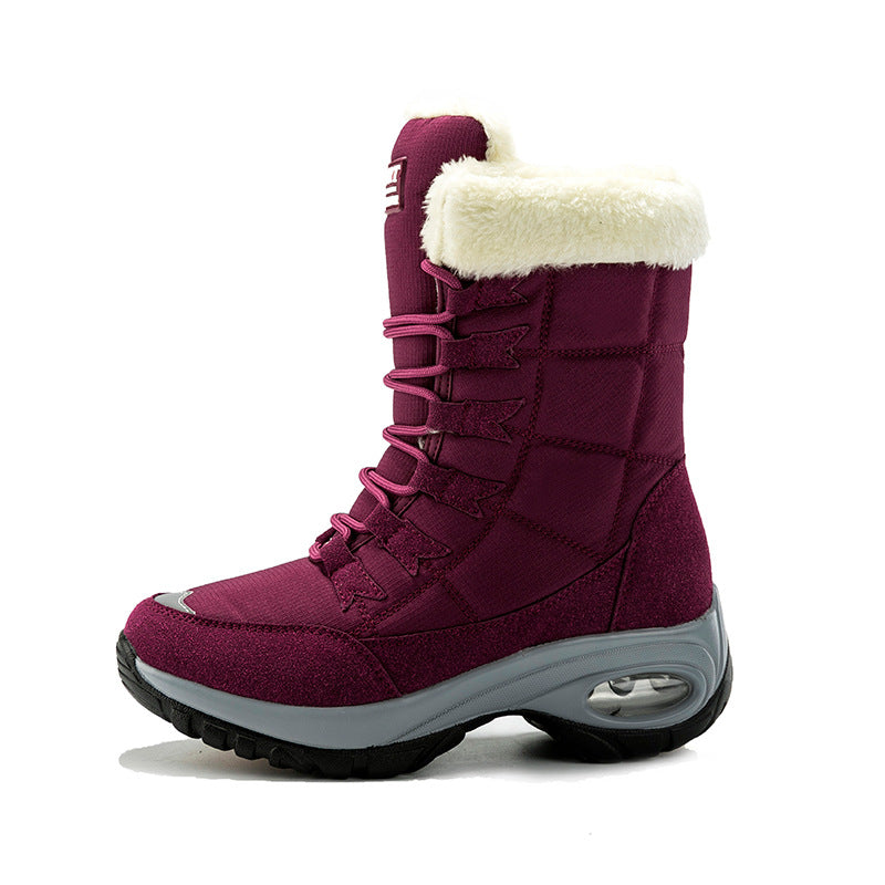 Damen Winterstiefel Warm Isoliert Griffig