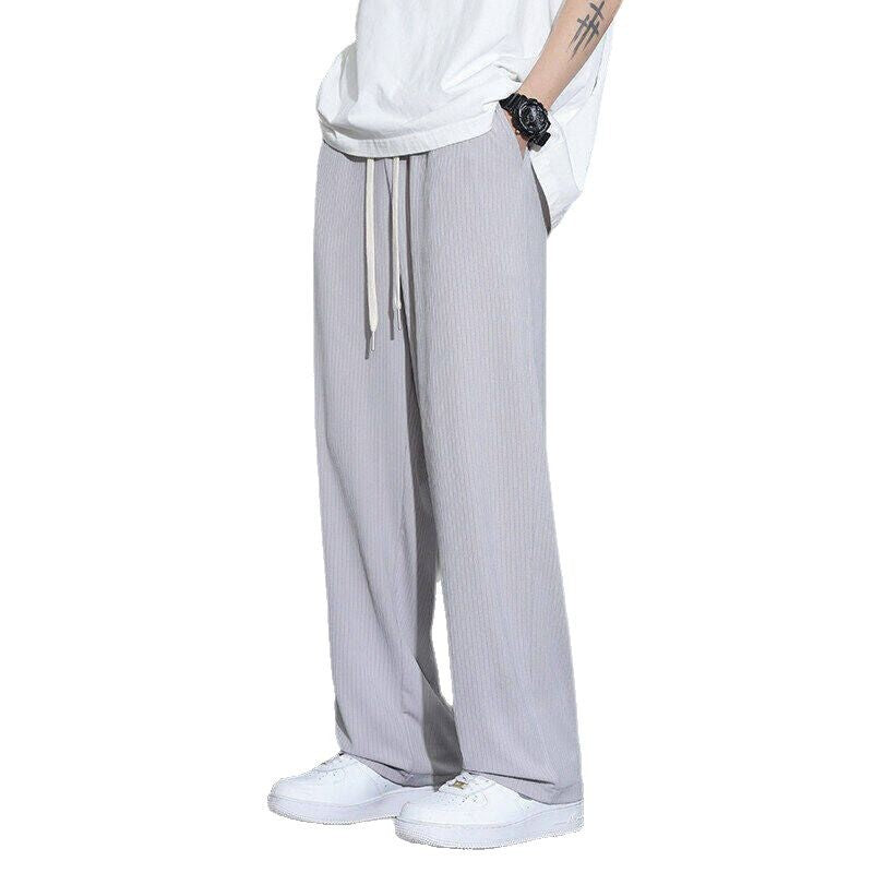 Bequeme Herren Freizeithose Relaxed Fit Schwarz - BerlinGlamour