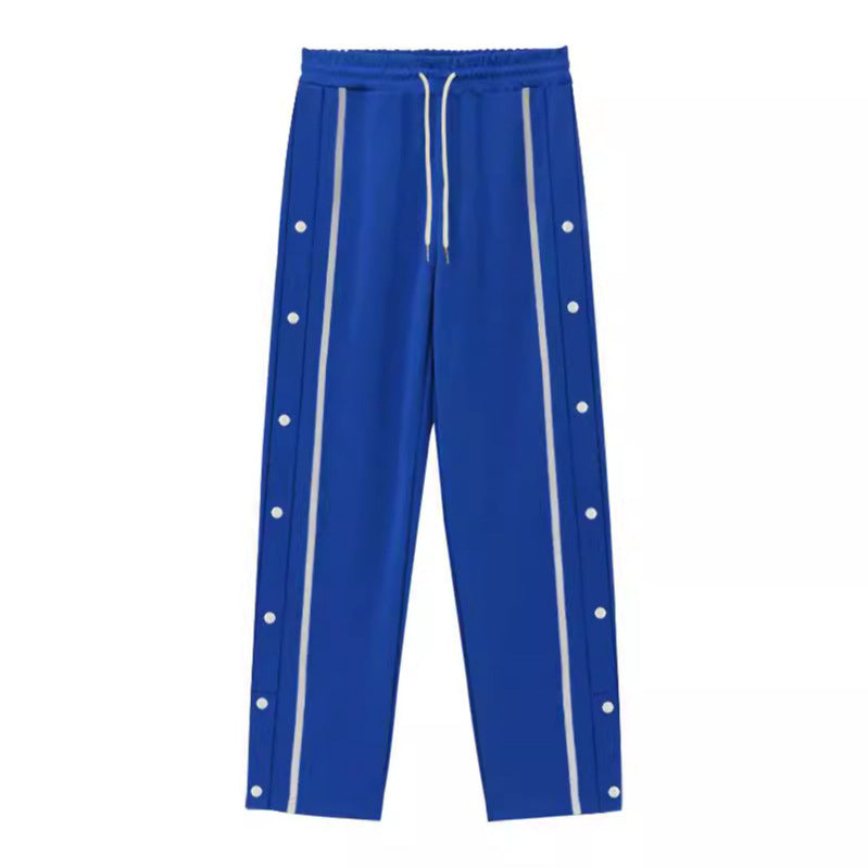 Herren Sporthose Bequem Knopfleiste Sportlich